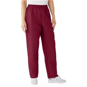 Scrub Pant 2 Pockets Medium Wine Womens Ea