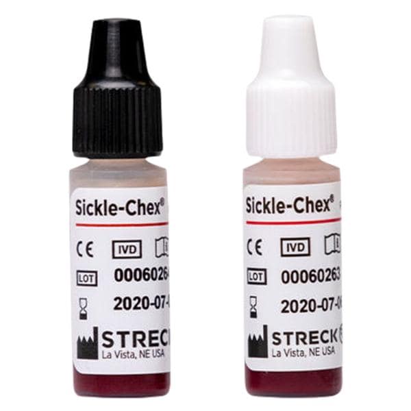 Sickle-Chex Sickle-Type Hemoglobin Positive/Negative Control 2x2.5mL f/ Anlyz Ea