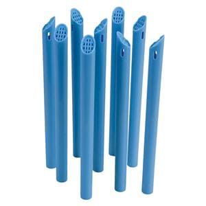 Aspirator Tip Screen Vented Blue 6 in 100/Pk