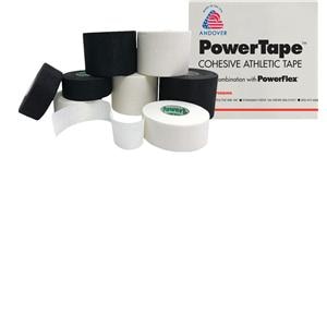 PowerTape Athletic Tape Synthetic Fibers 1"x15yd Black Non-Sterile 48/Ca