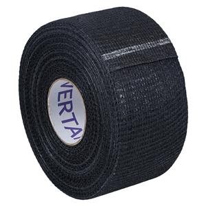 PowerTape Athletic Tape Synthetic Fiber 1.5"x15yd Black Non-Sterile 32/Ca