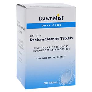 Dawn Mist Denture Cleanser Tablets 90/Bx