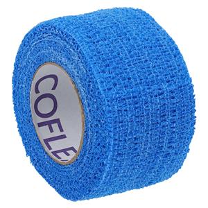 CoFlex NL Compression Bandage Elastic 1.5"x5yd Blue Non-Sterile 48/Ca