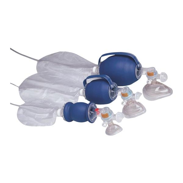 Bag Valve Mask Resuscitator Adult Disposable 6/Ca