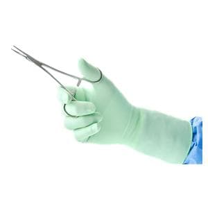 GAMMEX Non-Latex PI Green Polyisoprene Surgical Gloves 7.5 Standard Green