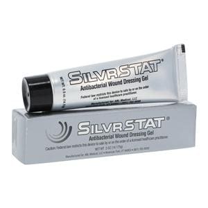 SilvrSTAT Topical Gel - Tube 0.5oz/Tb, 25 TB/CA