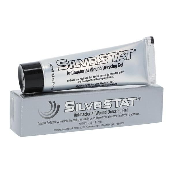 SilvrSTAT Topical Gel - Tube 0.5oz/Tb, 25 TB/CA