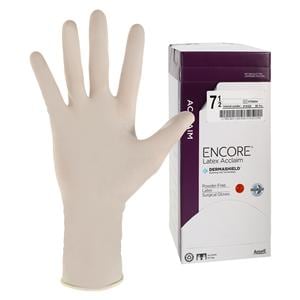 Encore Acclaim Surgical Gloves 7.5 Natural