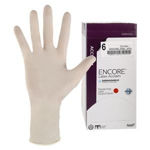 Encore Acclaim Surgical Gloves 6 Natural