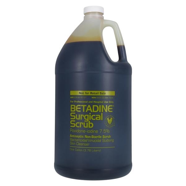 Surgical Scrub Betadine/PVP Iodine 7.5% 1gal