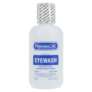 Saline Eye Wash Solution Bottle 16oz/Ea, 12 EA/CA