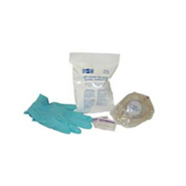 EMT Grade CPR Mask Adult Disposable Ea