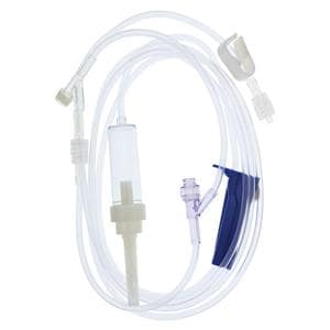 IV Administration Set Needleless 1 Split Septum/1 Y-Injection Site 83" 10Drp Ea