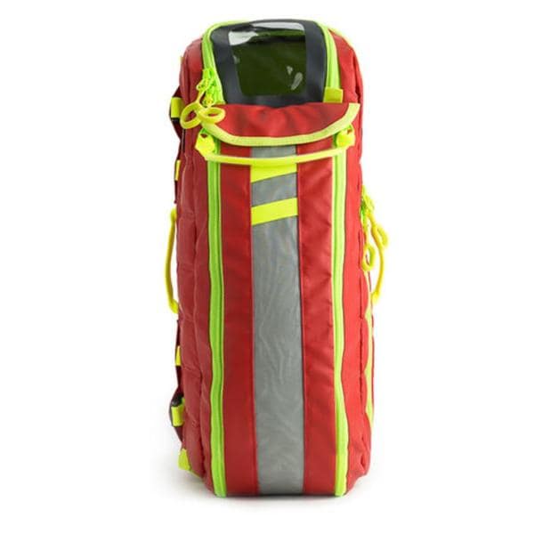 G3 Tidal Volume Emergency Oxygen Bag 22x8x10" Rd/Ylw Zpr Ld Hndl/Pd Shldr Strp