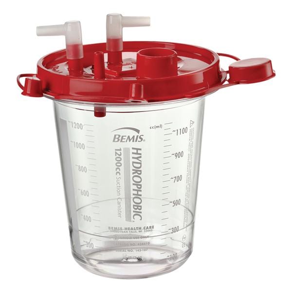 Suction Canister 1200mL, 48 EA/CA