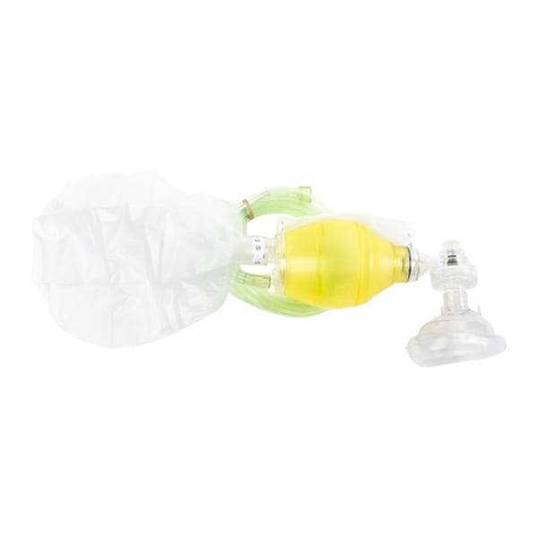 The Bag II Bag Resuscitator Pediatric Size 3 Disposable Ea