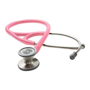 Adscope 601 Cardiology Stethoscope Brst Cncr Awrns Mtlc Pnk PVC Tubing Ea