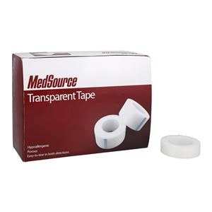 Micropore Medical Tape Plastic .5"x10yd Transparent Non-Sterile 24/Bx, 12 BX/CA