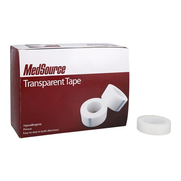 Micropore Medical Tape Plastic .5"x10yd Transparent Non-Sterile 24/Bx, 12 BX/CA