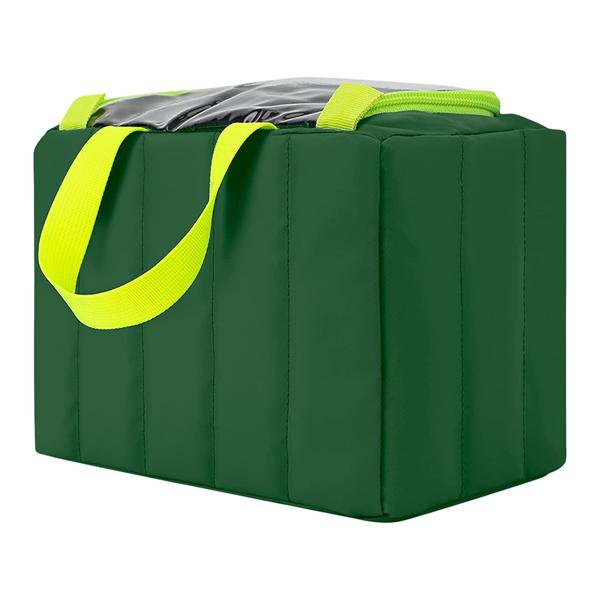 G3 First Aid Kit Bag 6x9.5x5.5" Green Zipper Closure