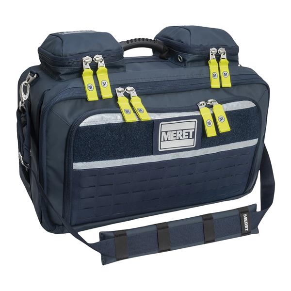 Meret Omni Pro BLS/ALS Bag 15x22x9.5" Blue SolidGrip Main Handle/Shoulder Strap