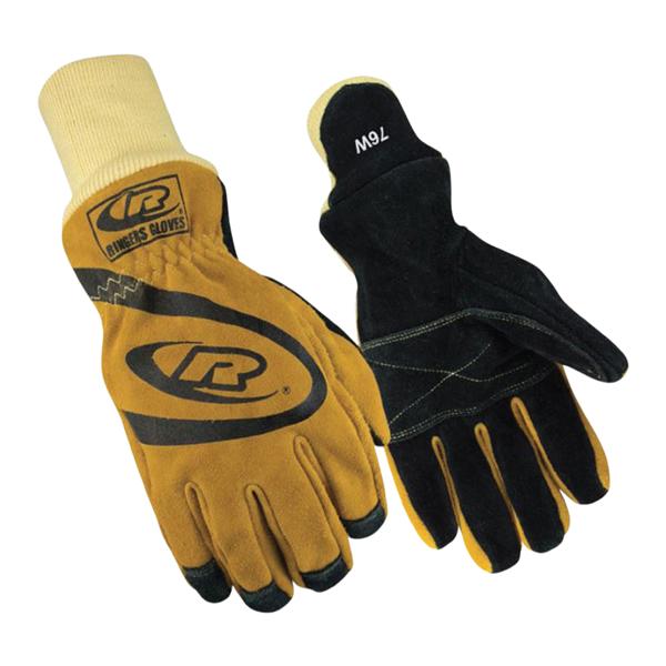 Structural Leather / Kevlar Utility Gloves X-Small Yellow / Black