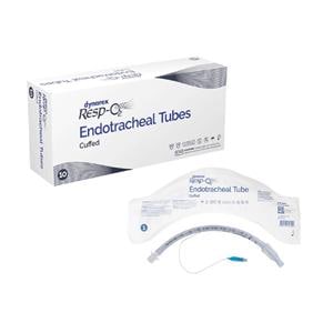 Resp-O2 Endotracheal Tube Plastic Cuffed 9.0mm Ea, 10 EA/CA