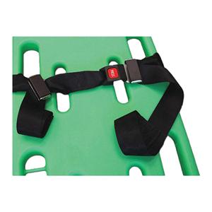 Restraint Strap Chest Nylon 4 Point Harness Mtl Psh Btn Buckle, LpLk End Ea