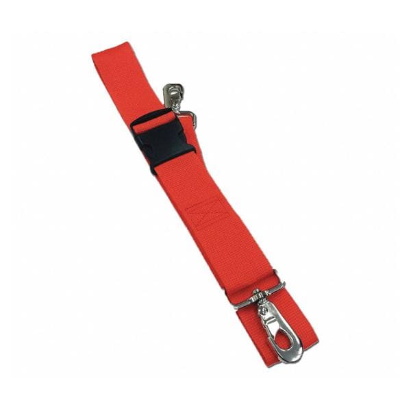 Restraint Strap Polypropylene 2 Piece Plstc Buckle, Mtl Swvl Spd Clps Ea