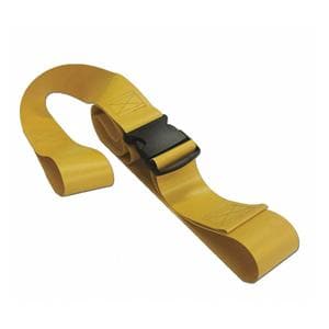 Restraint Strap Vinyl Plastic Buckle, Loop Lock Ends Ea