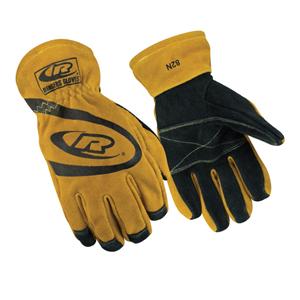 Ringers Leather / Kevlar Flame Resistance Structural Gloves XL Yellow / Black