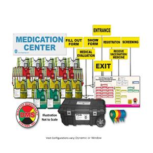 Mass Vaccination Pod Multi-Color Adult