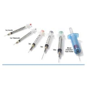 VanishPoint Hypodermic Syringe/Needle 25gx5/8 3cc Rtrctbl Fx Ndl Sfty LDS 100/Bx, 6 BX/CA