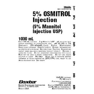 Osmitrol 5% 14/Ca