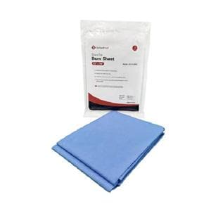 Non-Woven Burn Sheet 60x90" Sterile Blue Ea, 50 EA/CA