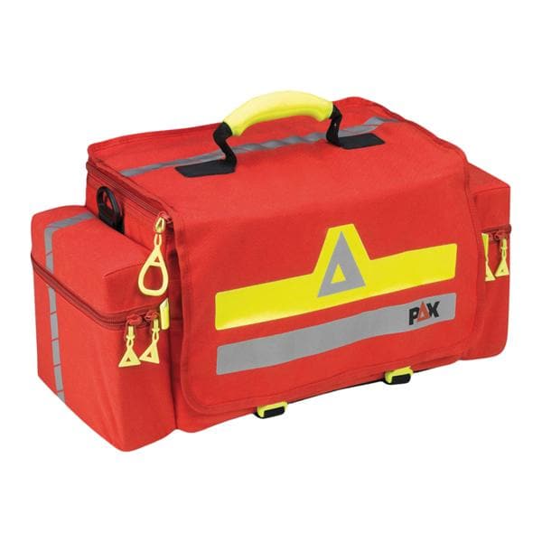 Medic Bag 25.5x24x48cm Red Zipper Closure Comfort Grip Carry Handle