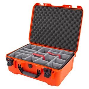 Model 940 Waterproof Case 21.7x16.9x8.5" Orange Latch Closure Sft Grp/Ergo Hndl