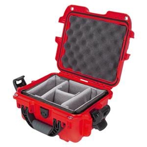 Model 905 Waterproof Case 12.5x10.1x6" Red Latch Closure Sft Grp/Hndl