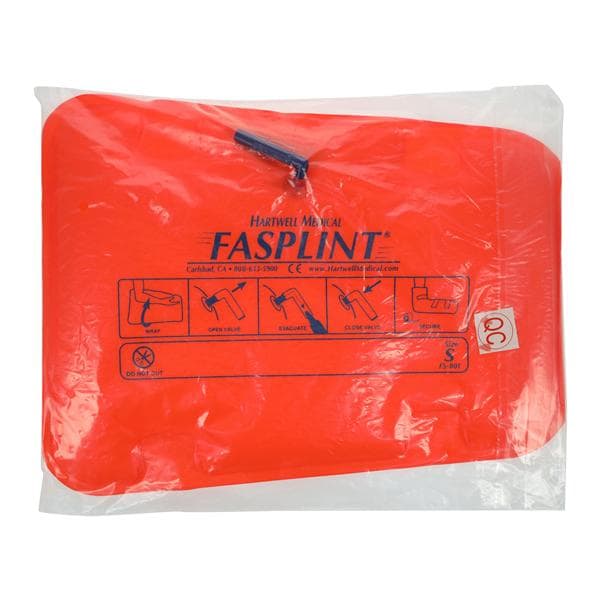 FASPLINT Immobilization Splint Extremity Size Small 19.5x13" Left/Right, 10 EA/BX