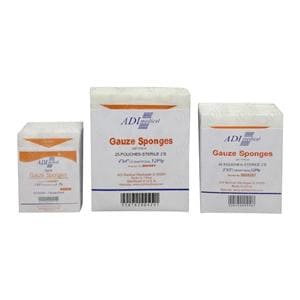 ADI Medical 100% Woven Cotton Gauze Sponge 2x2" 8 Ply Sterile