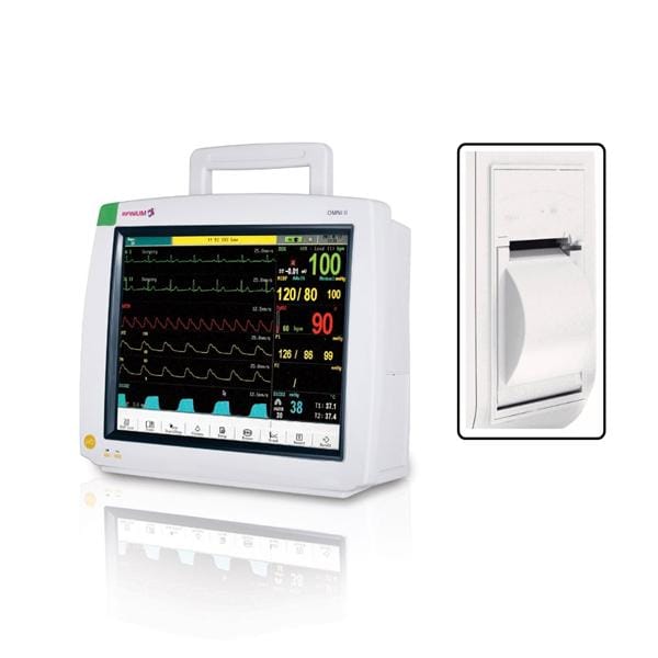 Omni II Vital Signs Monitor Monitoring System 12" Ea