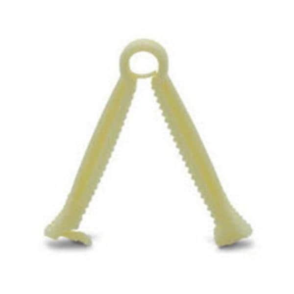 Double-Grip Umbilical Cord Clamp Sterile Disposable 125/Bx