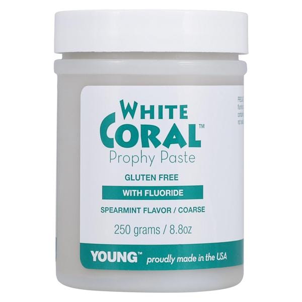 Coral Prophy Paste Coarse Mint With Fluoride 8.8 oz Jar 8.8oz