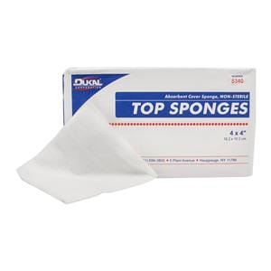 Rayon/Polyester Blend Top Sponge 4x4" Non-Sterile Cellulose Liner/Non-Woven LF