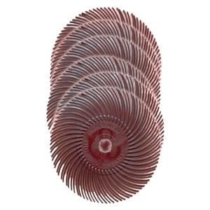 Scotch-Brite Polishing Bristle Discs 220 Grit 6/Pk