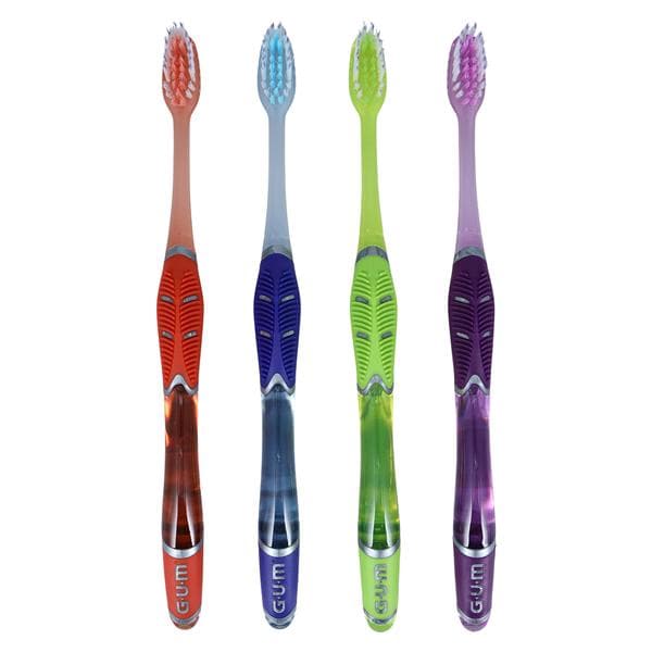 GUM Technique Deep Clean Manual Toothbrush Adult Soft Compact 12/Bx, 12 BX/CA