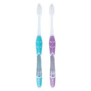 GUM Technique Deep Clean Manual Toothbrush Adult Sensitive Compact 12/Bx, 12 BX/CA