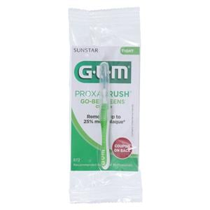 GUM Proxabrush Go-Betweens Interdental Brush Tight Green Refill 36/Bx