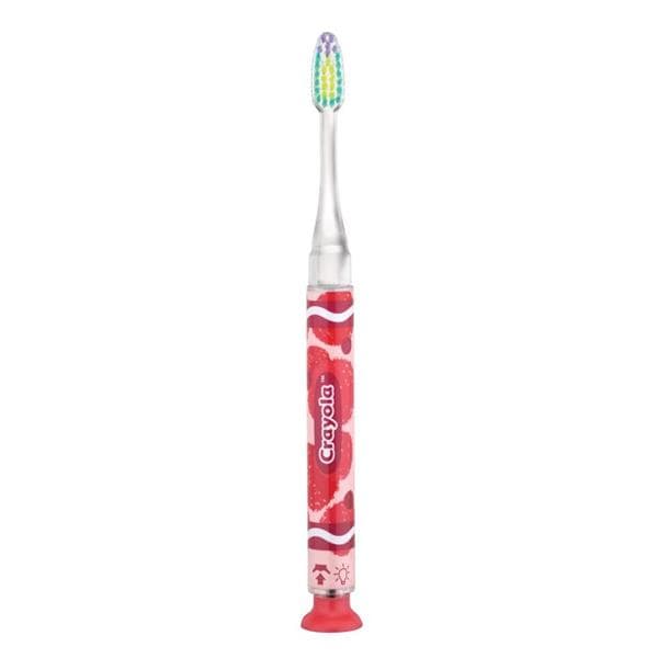 GUM Crayola Toothbrush Kids Narrow Tapered Soft 12/Bx