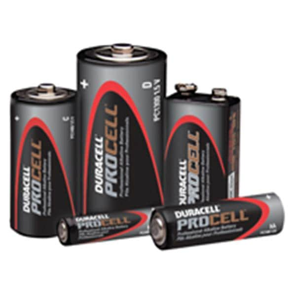 Procell 9 Volt Alkaline Battery 12/Bx, 6 BX/CA